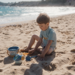 LITTLE DUTCH. Μπλουζάκι κοντομάνικο UV Ocean Breeze - Image 3