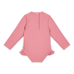 LITTLE DUTCH. Ολόσωμο μακρυμάνικο μαγιό Dreamy Pink - Image 2