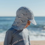 LITTLE DUTCH. Καπέλο ήλιου Ocean Splash - Image 4