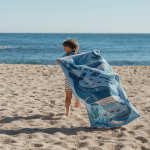 Little Dutch. Πετσέτα θαλάσσης Ocean World Blue - Image 3