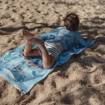 Little Dutch. Πετσέτα θαλάσσης Ocean World Blue - Image 2