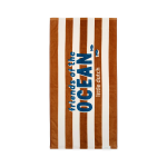 Little Dutch. Πετσέτα θαλάσσης Brown Stripe