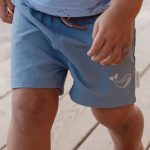 LITTLE DUTCH. Μαγιό βερμούδα Ocean Blue - Image 5