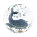 LITTLE DUTCH. Μπάλα παραλίας 3D Ocean Μπλε