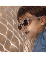 LITTLE DUTCH. Παιδικά γυαλιά ηλίου Brown Stripes 2-4y - Image 3