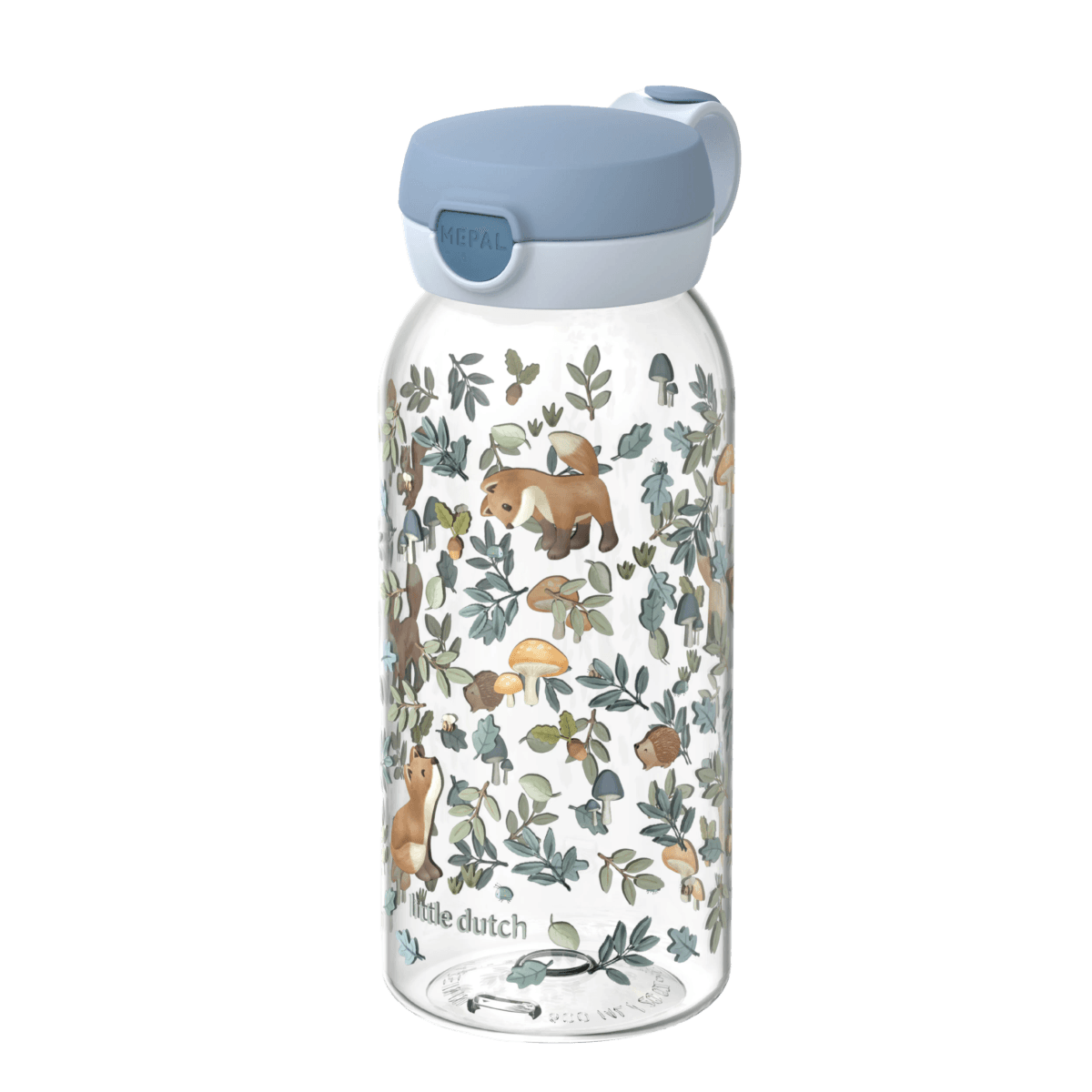 mepal-water-bottle-pop-up-600-ml-pink-107485065408-product-1 - Medium LITTLE DUTCH. Μπουκάλι pop-up 600ml Forest Friends - Image 1
