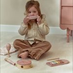 LITTLE DUTCH. Σετ μουσικών οργάνων Safari Friends (ροζ) - Image 2