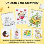 Ohuhu. Coloring Book Enjoy the Sweet Moments - Image 2