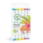 Ohuhu Alcohol Art Markers 6 Brush & Chisel