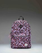 Herschel. Heritage Youth Backpack LEOPARD SACHET PINK - Image 4