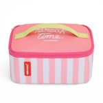 HELLO HOSSY. Lunch Bag Pink Stripes