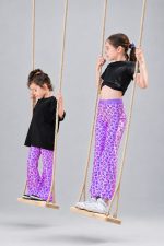 Teeter Totter. Flare Pants Wild Play Pink - Image 2