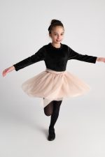 Two in a castle. Nude Sparkles Tutu Skirt - Image 3