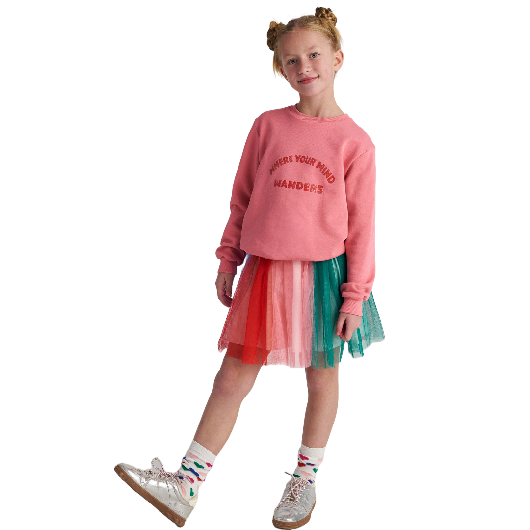 rainbow Two in a castle. Set Top And Rainbow Skirt - Image 1