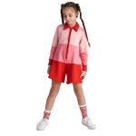 Two in a castle. Raspberry Puff Tennis Playsuit