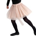 Two in a castle. Nude Sparkles Tutu Skirt
