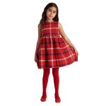 Two in a castle. Tweed φόρεμα Lady Red